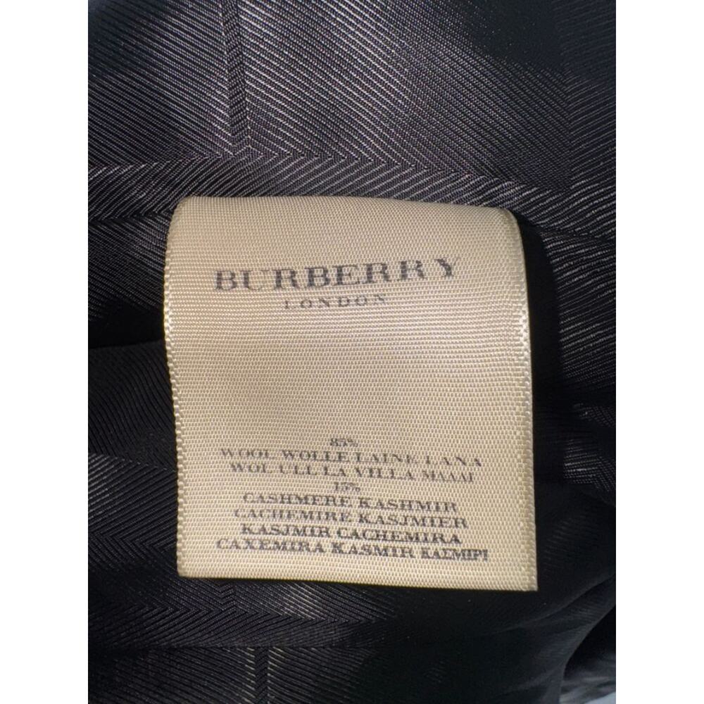 Burberry London Wool & Cashmere Trench Coat – Deep Purple US 12 - Picture 16 of 16